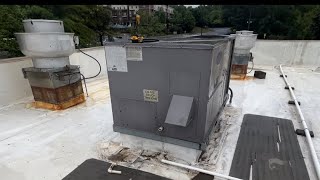 Carrier hvac  raining on the kitchen.