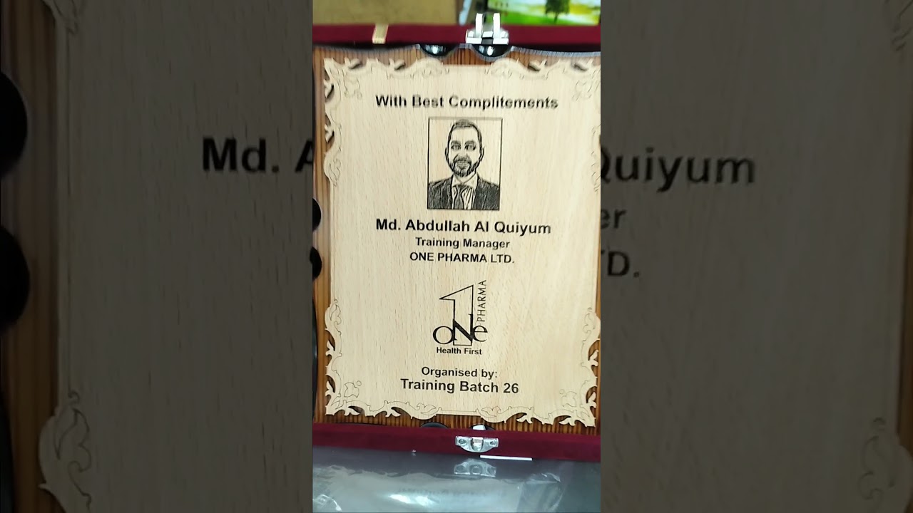 Laser Cutting Crest Design, Farewell Crest 