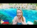 The worlds most beautiful river is in the philippines enchanted river surigao del sur 