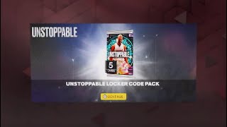 NBA 2K23 Finally Got A Locker Code 250k Tournament Guaranteed Unstoppable Pack
