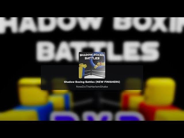 NEW MALLET + Power Bomb 💣 UPDATE IN ROBLOX SHADOW BOXING 