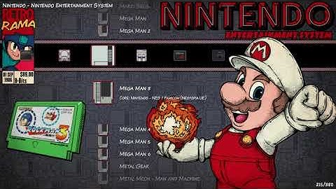 【Retroarch / Lakka】Retrorama Nes list