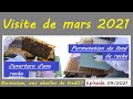 Visite de mars, ouverture d'une ruche, pourquoi et comment changer le fond de ruche apiculture