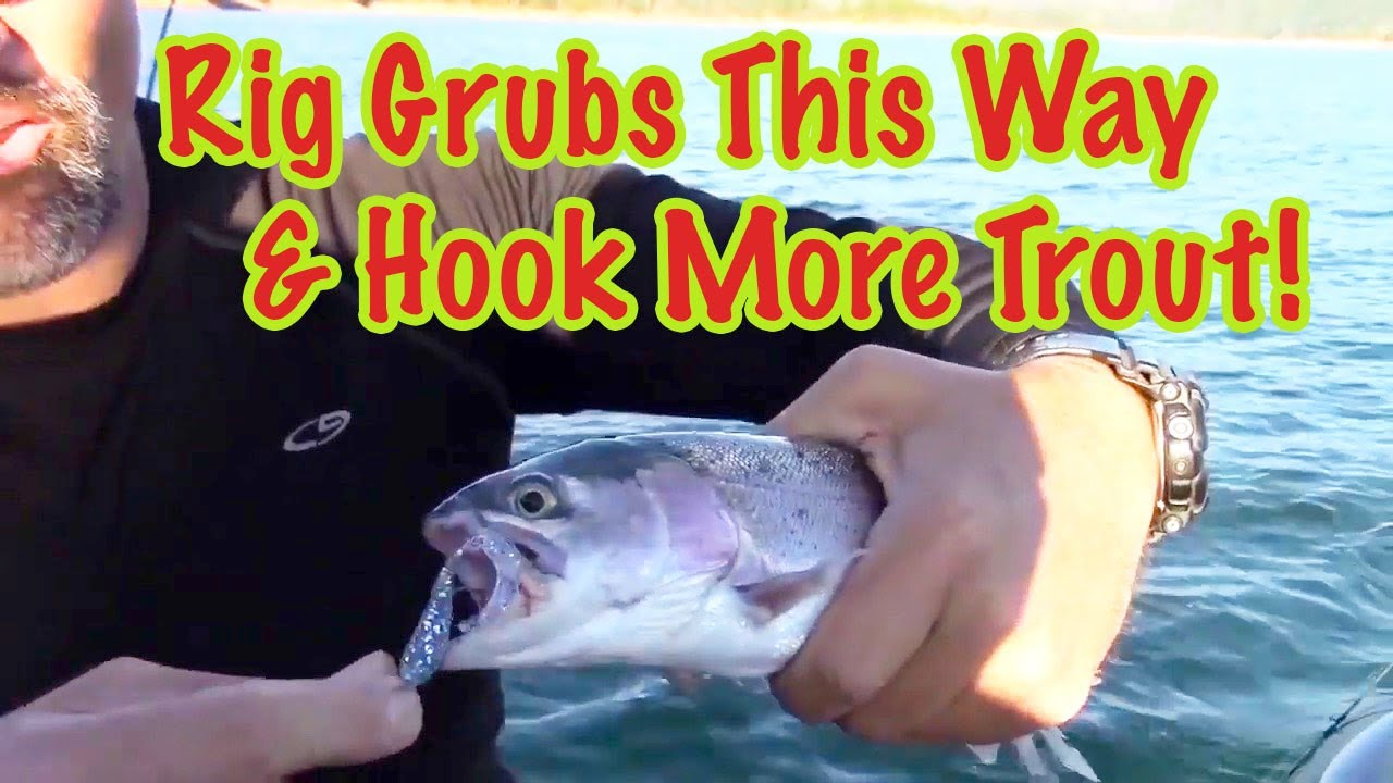 How To Troll Grubs For Trout! YouTube
