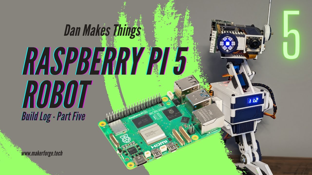 Building a robot with Raspberry Pi 5 - Build Log 1 