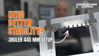 RHS-W445RULER | System 3R 3R-239-445 Compatible 3Ruler 445 mm