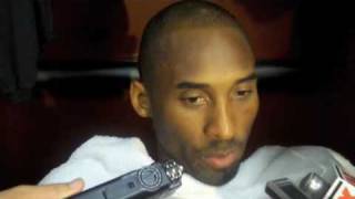 Kobe Bryant, on defense, maintaining leads and Andrew Bynum
