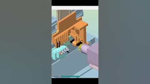 SprutCAM X Turn-Mill Swiss Turning #goodway  #simulation #sprutcam #swissturning #cadcamcnc