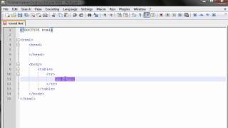 html tutorial in bangla (concept of table)