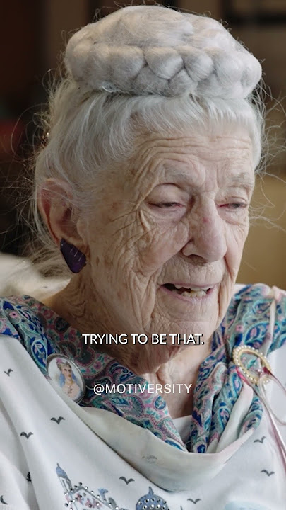 103 YEAR OLD'S ADVICE #motivation #inspiration #mindset
