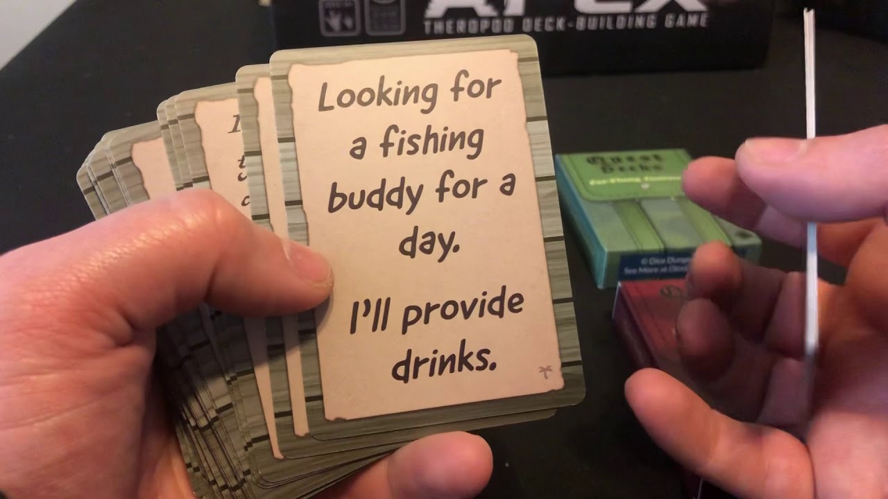 Quest decks from Dice Dungeons