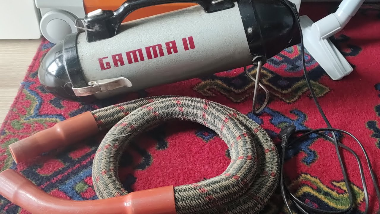 Odkurzacz gamma 2 (1966) wymiana przewodu współczesnego na przewód z lat 50 