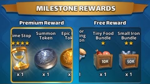 Empires & Puzzles Milestone Rewards Path of Valor and color chests!