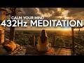 417 Hz Meditation Music | Positive Change & Stress Relief | Girl Meditating in Treehouse