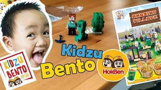Mainan Lego Minecraft Amazing Village dari Kidzu Bento Hokben | #ArkaToys