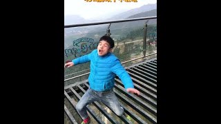 Thumbnail for Bungee Jumping With Rope In Beautiful Place|Sky Bridges Are Amazing!#bungee #extreme #high