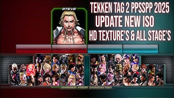 Tekken Tag 2 PPSSPP 2025 Update – New ISO + HD Textures + All Stages for Android & PC!