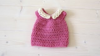 This tutorial will show you how to crochet a cute animal / doll dress with a collar! This dress will fit any of the animals in my crochet 