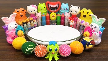 Mixing Random Things into FLUFFY Slime !!! Special Series #18 Slimesmoothie Satisfying Slime Videos