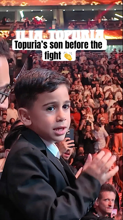What a boy Ilia Topuria has! ππ #shorts #ufc #topuria #tomaspinall