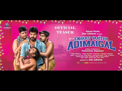 Enakku Vaaitha Adimaigal - OFFICIAL TEASER | Vansan Movies | Jai & Pranitha