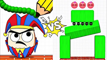 Drwa to Smash Puzzle Game VS Hide Ball Brain Teaser Logic Puzzle Games || Gameplay Walkthrough