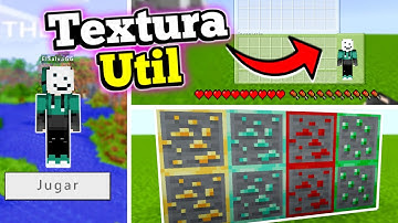🔥 Textura OPTIMIZER que MEJORA tu MCPE 1.21.X! 🤩 |  TEXTURA UTIL para BEDROCK