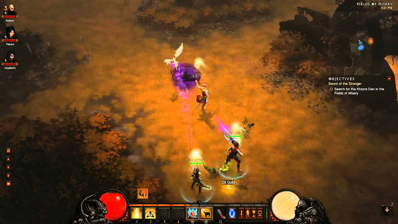 Diablo 3 Hardcore: Flowers = Death (8) - YouTube