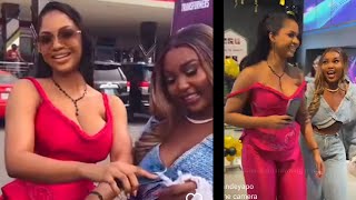 Victoria at Tenco paid event, Rhuthee, Victoria unboxing her new gifts