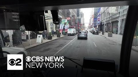 Bus drivers and riders noticing a welcome change due to congestion pricing