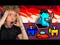 I outplayed the entire lobby with 10,000 IQ VENT Plays in Among Us..