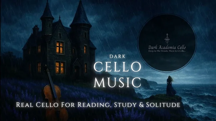Dark Academia Cello | Rainy, Magical Cello Music | Studying and Dreaming #darkacademiamusic #cello