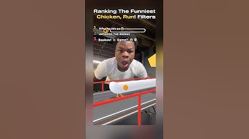 Ranking The Funniest  Chicken, Run! Filters #filters #shorts