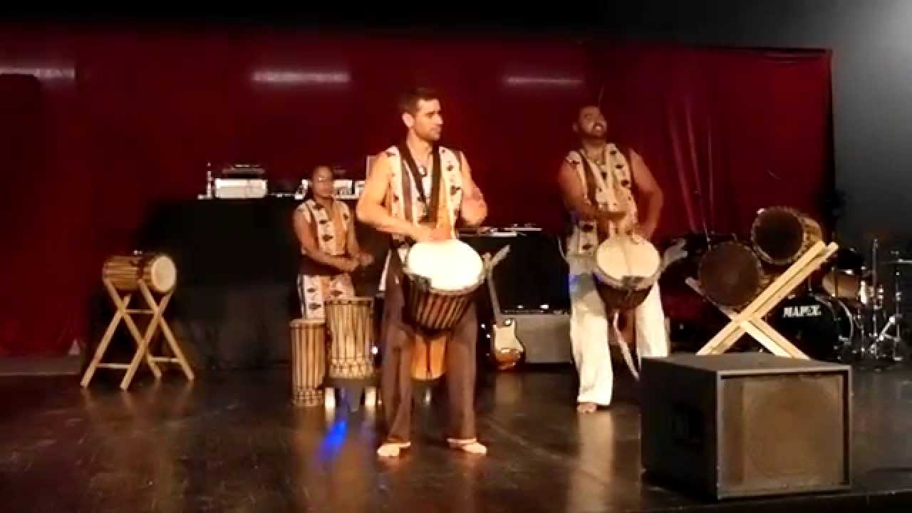 groupe de djembé HD stéréo YouTube