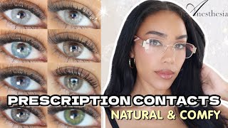 I Found Natural Prescription Contacts Anesthesia Color Contact Haul For Dark Eyes