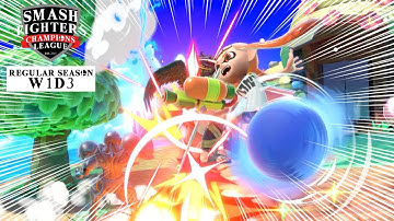 Smash Ultimate Level 9 CPU League | SFCL Regular Season W1D3(Part 2 of 2)