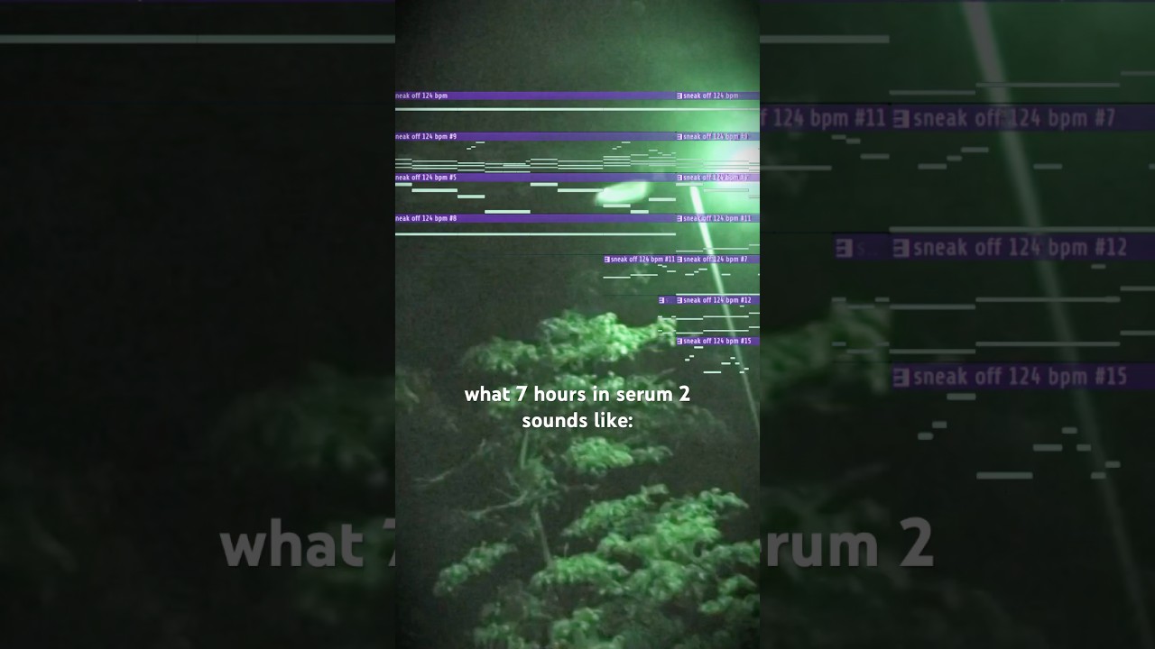 I spent 7 hours in Serum 2… #flstudio #serum2 #ambientmusic