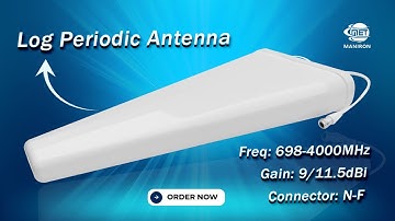 Maniron Log Periodic Antenna: High-Performance Long-Range Signal Transmission