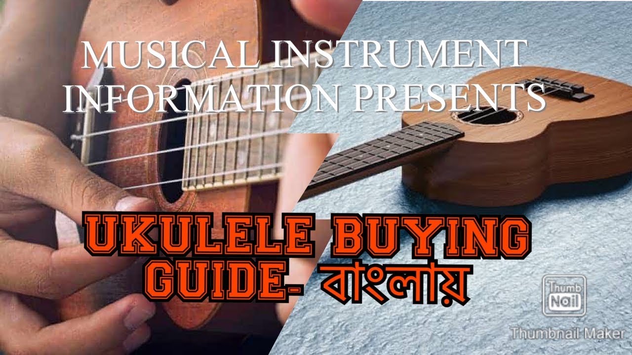 Ukulele buying guideBengaliকি জানবেন আপনার নতুন ইউকেলেলে কেনার আগে
