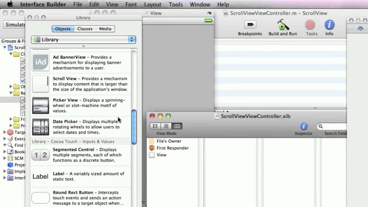iPhone SDK Tutorial - Using Scroll Views - YouTube
