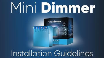 Smart Lights with Smart Dimmer - Qubino Mini Dimmer - Installation Tutorial [US]