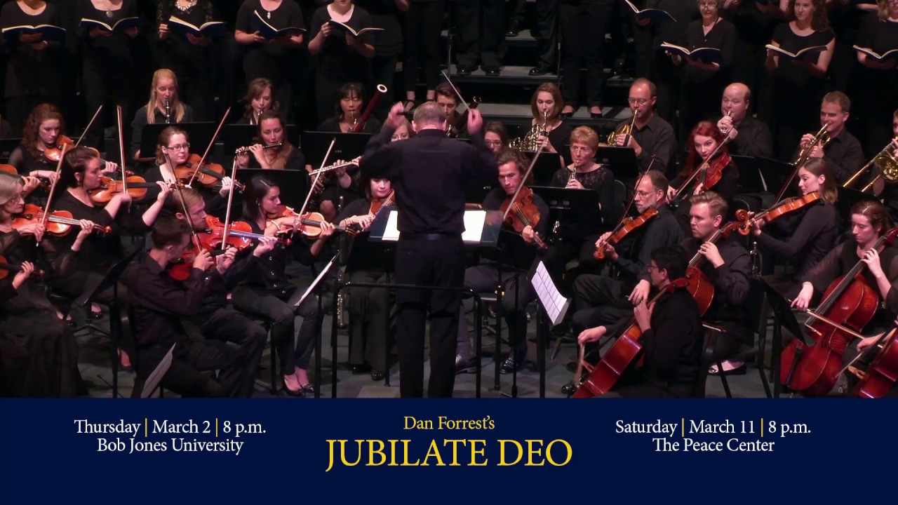 Bob Jones University to present Dan Forrest's 