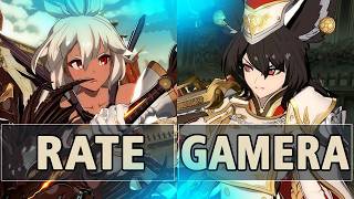 GBVSR:🔥Rate (Zooey) Vs GS | gamera (Ilsa)🔥| High Level Gameplay.