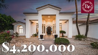 $4,200,000 Renovated Scottsdale Mansion | Incredible Views & Entertainment Space