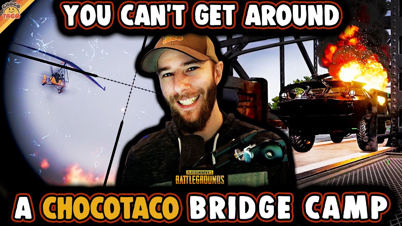 Just When You Thought You Could Get Around a chocoTaco and Swagger Bridge Camp… – PUBG Gameplay