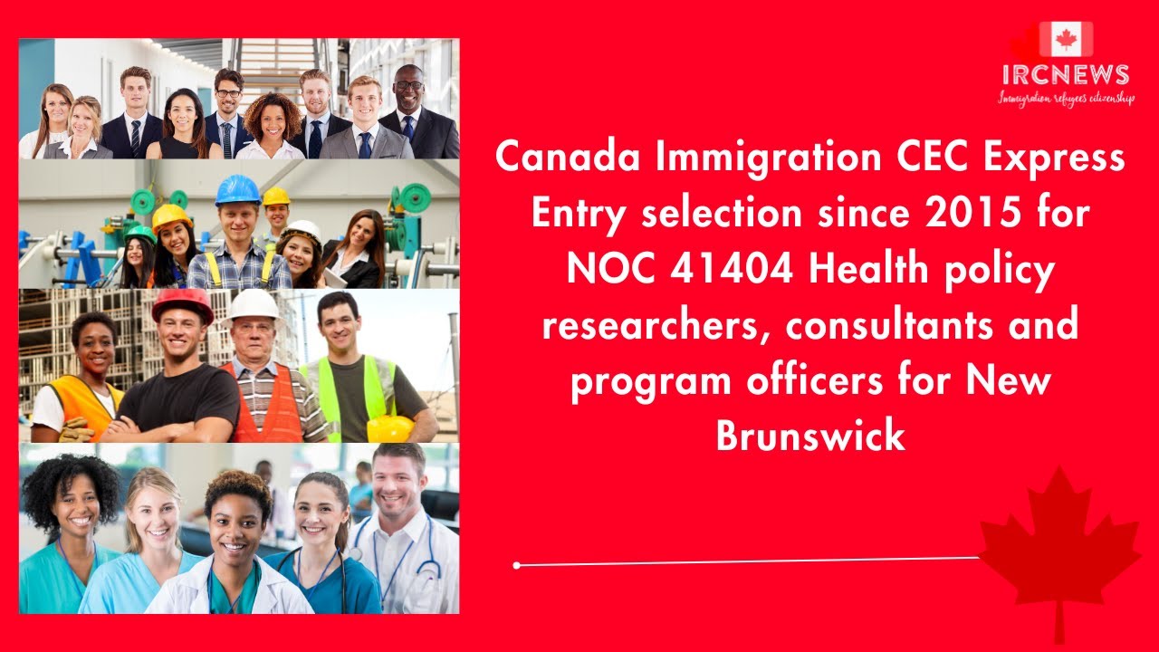 Canada CEC Express Entry : NOC 41404 Health Policy Researchers