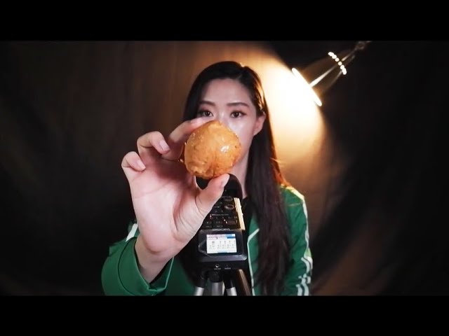 ENG SUB) ASMR 오징어게임 달고나 챌린지 (똥손주의)ㅣ 오징어게임 달고나ㅣ Dalgona Mukbang l Squid Game Challenge Dalgona Candy