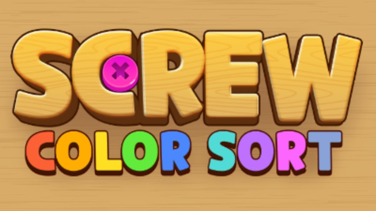 Wood Screw Color Sort Puzzle (Gameplay Android) - YouTube