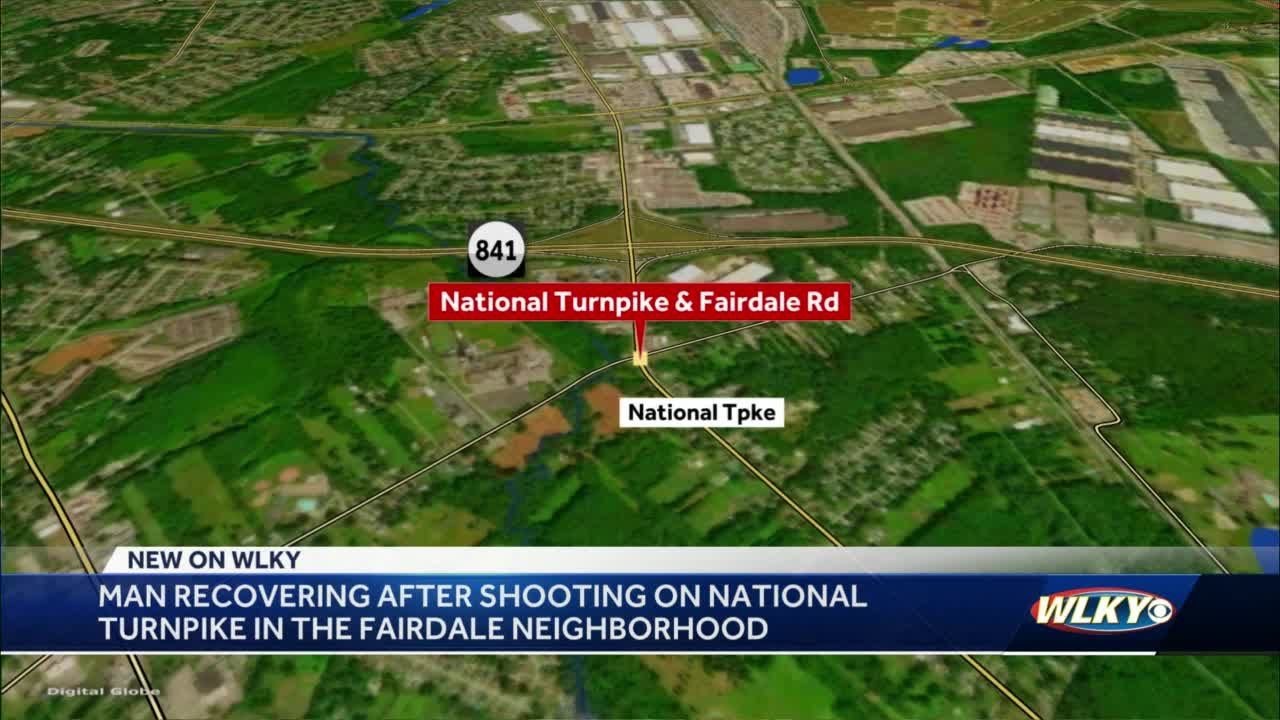 Man in hospital after shooting in Fairdale near National Turnpike - YouTube