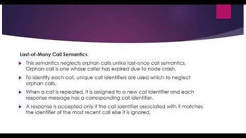 DOS UNIT2  Call semantics